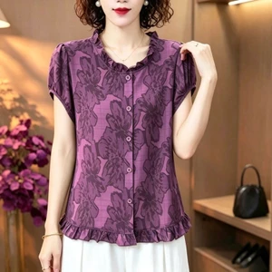 Áo thun ngắn tay dáng rộng thời trang mùa hè mới dành cho nữ