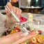 Ziyulinyuk Thìa Inox Nĩa Trẻ Em Thìa Trái Cây Nĩa Sáng Tạo Hoạt Hình Gấu Nĩa Ăn Thìa Cho Bé Thìa Canh VN