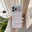 Bow lưới bột Trường hợp iPhone 16promax phù hợp 1715Plus Mới 14/11Chống ngã12/13 Stereo