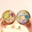 Đồ chơi Fidget hình thức ăn 3 chiếc Bộ bánh bao trong suốt lấp lánh với đồ chơi giảm căng thẳng hấp cho chất độn túi dự tiệc