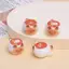 Các bức tượng nhỏ bằng nhựa Cat Latte 5 / 10 hạt cà phê không xốp Trang trí dễ thương để làm đồ trang sức DIY Trang trí quán cà phê [VN]