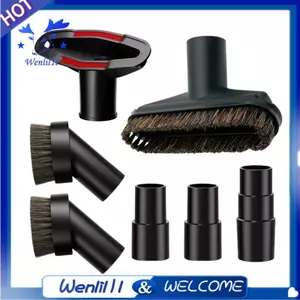 Bộ phận chân không bàn chải lông ngựa mềm, Bộ chuyển đổi ống 1-3 / 8 inch đến 1-1 / 4 inch đến 1-1 / 2 inch