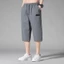 Siêu Mỏng Ice Silk Crop Quần Bé Trai Quần Short Nam Mùa Hè Mỏng Phong Cách Hợp Thời Trang Rời Thể Thao Nhanh Khô Quần SSKW