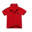 Hàng sẵn có cho trẻ em Áo thun ve áo mùa hè bé trai bé gái Áo sơ mi polo Cotton nguyên chất tay ngắn giữa trẻ em nhỏ JPYJ