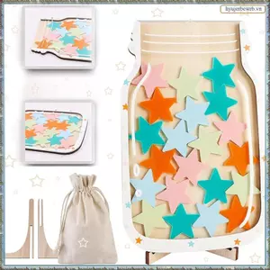 Bình thưởng ngôi sao Bình thưởng Gỗ cho trẻ mới biết đi, Hệ thống phần thưởng Star Jar, Bảng thưởng trẻ em, Dụng cụ quản lý lớp học