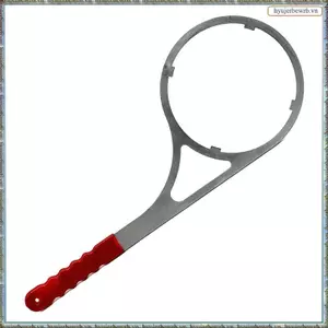 Cờ lê kim loại nặng 6.25 "Thay thế cờ lê nhựa Tay cầm mở rộng với gói cao su Cung cấp dụng cụ lọc nước