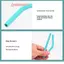 Bộ 6 Ống Hút Silicon Có Thể Tái Sử Dụng Có Bàn Chải Làm Sạch, Cho Nước, Sữa, Nước Trái Cây, Sinh Tố, Ống Hút Thẳng / Bent