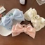 Ngọt Ngào Satin Nơ Lấy Kẹp Siêu Cổ Tích Tính Khí Tóc Lấy Lại Đầu Đĩa Tóc Kẹp Cá Mập Phụ Kiện Tóc DIA9