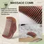 Lược gỗ Massage Lược chải tóc Lược gỗ đàn hương Lược bỏ túi
