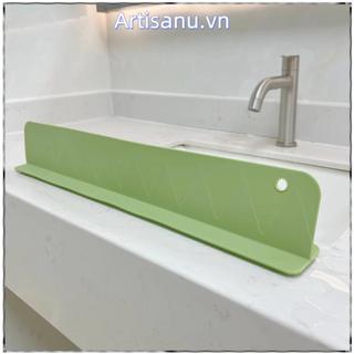 ARTISANU Splash Guard, Tấm vách ngăn nước bồn rửa nhà bếp bằng silicon mềm, Bộ sắp xếp bồn rửa chống dầu Sản phẩm gia dụng