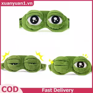 XUAN Ếch Buồn Ếch 3D Mắt Mặt nạ Ngủ Ngộ nghĩnh Nghỉ Ngủ Ngộ nghĩnh Quà Tặng VN