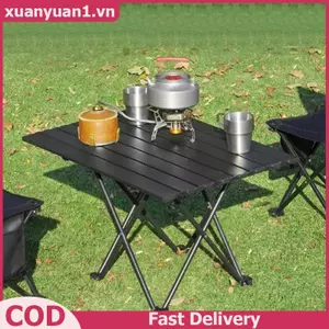 XUAN Bàn Gấp Cắm Trại Ngoài Trời Thịt Nướng Có Thể Gập Lại Bàn Ngoài Trời Đa Năng Có Thể Gập Lại Bàn, Dã Ngoại, Cắm Trại, Thịt Nướng Bàn VN