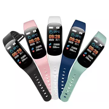 Polar Night Đen Màn Hình Màu Cong Vòng Tay Thể Thao Thông Minh Máy Đo Nhịp Tim Theo Dõi Giấc Ngủ Vòng Tay Khỏe Mạnh Tay Màn Hình Sáng