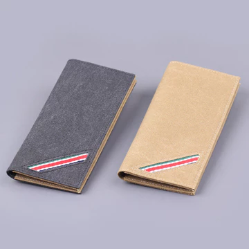M] Canvas Ví Dài Nam Đơn Giản Ví Nam Ví Mỏng Ví Nam Ví Nữ Ví