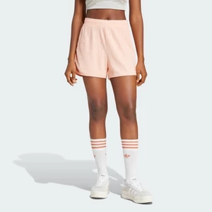 adidas Lifestyle Essentials Wide Rib Sprinter Shorts Women Pink JD5165