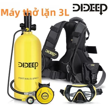 Bình dưỡng khí lặn 3L ống thở lặn biển bình oxy dưới nước di động chuyên nghiệp chính hãng bán chạy giao nhanh