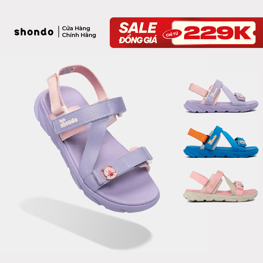 Giày sandal trẻ em Shondo Little 6