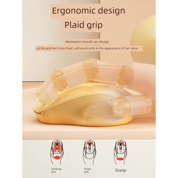 chuột không dây không tiếng ồn chuột không dây silent Chuột không dây bên ngoài dễ thương có thể sạc lại Bluetooth cho bé gái