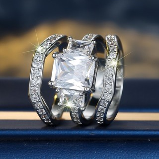 925 Silver Couple Rings by Auwnshope6.vn
