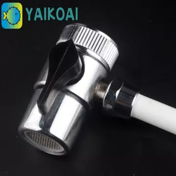 GLENES Van Một Cắt Máy Lọc Nước Ống Phụ Kiện Hợp Kim 3 / 8 “Adapter