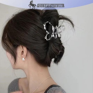 Onetimingfine Kim Loại Không Đều Rỗng Ra Vuốt Tóc Kẹp Kẹp Tóc Nữ Bé Gái Mũ Đội Đầu Phụ Kiện Tóc Quà Tặng VN