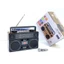 Đài FM Radio FP-2382-S bắt được Bluetooth kết nối USB thẻ nhớ full chức năng âm thanh cổ điển có năng lượng mặt trời