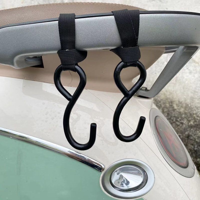 Móc xe đạp điện bằng thép không gỉ cho mũ bảo hiểm xe máy và giao hàng mang đi