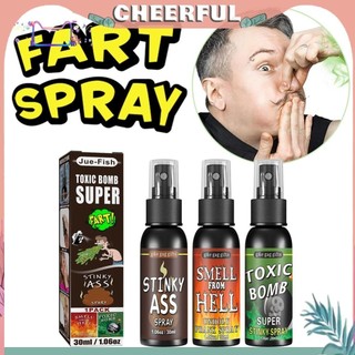 Bộ Xịt Trêu Đùa 30ml - Mùi Hôi Độc Đáo - Thiết Bị Gây Cười Trong Các Sự Kiện