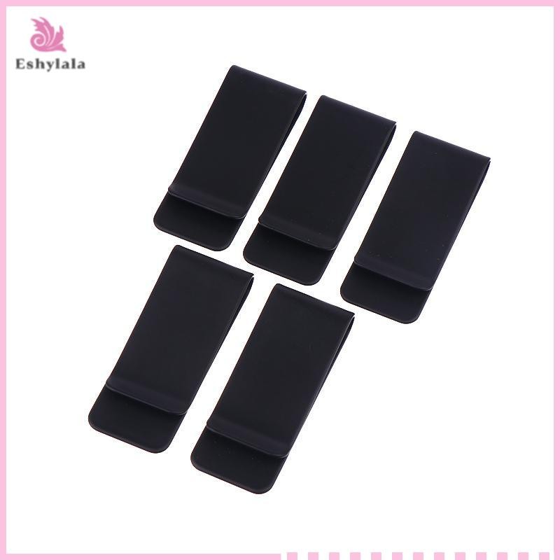 5 Chiếc Đơn Giản Mỏng Kim Loại Kẹp Tiền Di Động Đa Năng Kinh Doanh Kẹp Thẻ Nam Ví Đựng Thẻ Kinh Doanh Ví Kẹp Tiền Mặt [MỚI]