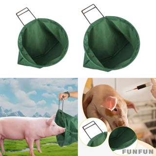 Đầu Lợn Túi Chặn Ánh Sáng Trang Trại Xử Lý Động Vật Tiếp Liệu Chăn Nuôi Đầu Bao Xanh