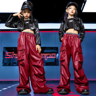 Đồ Nhảy Hiện Đại Hiphop Trẻ Em Set Đồ Dance Jazz Quần Nhảy Crop Top Đồ Nhảy Cho Bé Gái Bộ Tập Nhảy Cho