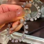 Thời Trang Hàn Quốc Phong Cách Mới Zircon Nhẹ Sang Trọng Bông Tai Tròn Bán Buôn
