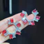 Hàn Quốc Thời Trang Sang Trọng Phong Cách Mới Zircon Nhẹ Bông Tai Sang Trọng Bán Buôn