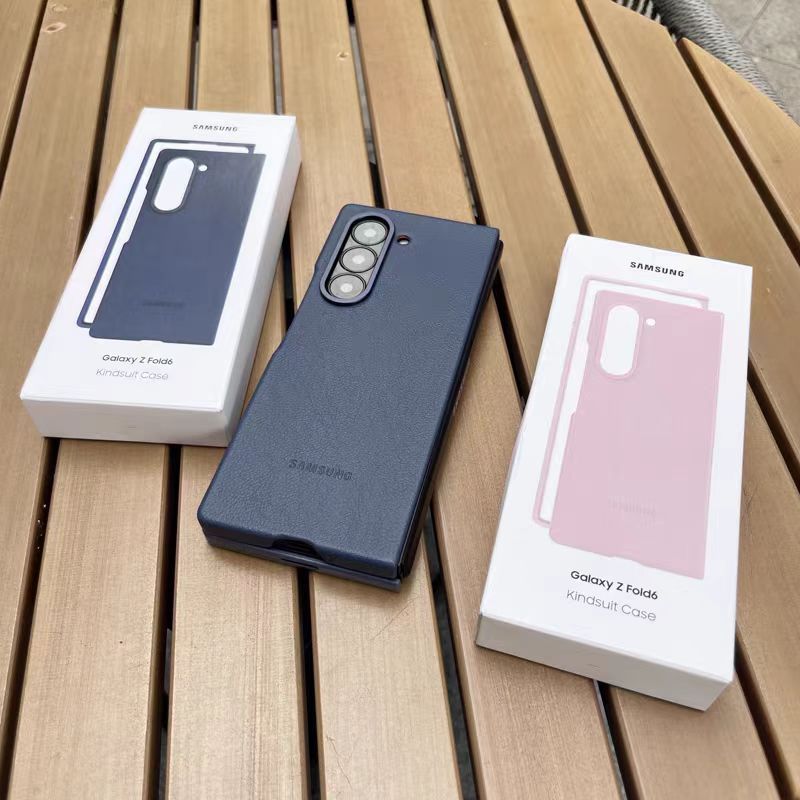 Ốp Da Chính Hãng Cho Samsung Z Fold7 5G SM-F966B Slim Chống Sốc Ốp Lưng Cho Galaxy Z Fold 7 Da Vỏ Điện Thoại