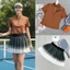 Bộ thể thao nữ, Bộ váy loang, Bộ váy áo chơi Pickleball Golf Tennis ....