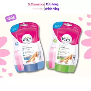 KEM TẨY LÔNG VEET NỘI ĐỊA NHẬT (TUÝP 150GR), kem tẩy lông tay, lông chân, kem tẩy lông bikini