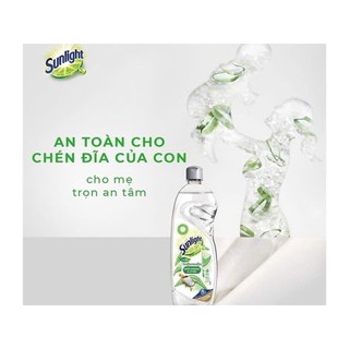 Nước rửa chén Sunlight chai 400gram nhiều hương