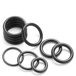 Vòng niêm phong cao su CS5.7mm Vòng chữ O Vòng đệm dầu nitrile OD30-600mm, gioăng đen chống thấm nước và chịu nhiệt độ cao [JYD-ZZ-Z]