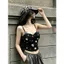 Milyfashion Dễ Thương KITTY In Nơ Giả Hai Mảnh Dây Đeo Dây Lưng Đẹp Tất Cả Trận Đấu Hoạt Hình HL5D