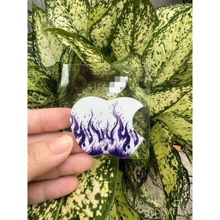 Te sticker táo lửa cao cấp nổi 3D ,dán trang trí đầu xe máy , xe điện ,bám dính cực tốt chống nước , size8cm