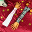 QEARY Cắt Cánh Tay, Phần Cơ Thể Kinh Dị Tay Giả, Trang Trí Prank Đáng Sợ Đẫm Máu Cánh Tay Người Halloween Chống Đỡ