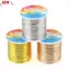 ECK 100m / 328ft Dây thép mạ đồng không phai Dây điêu khắc kim loại có thể uốn cong để làm đồ trang sức hoa thủ công 0,3 / 0,4 / 0,5mm HOT
