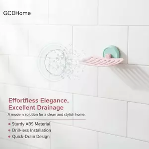 GCDHome Mới Hộp Xà Phòng Thoát Xà Phòng Hộp Đựng Phụ Kiện Phòng Tắm Vệ Sinh Giặt Hộp Xà Phòng Đồ Dùng Phòng Tắm Khay Tiện Ích HOT