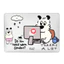 Case Macboot 15 inch Họa Tiết Chú Chó Công Sở M5 Nhám Mờ Chống Trầy | KTAP - World of decals