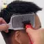 Tông đơ cắt tóc chuyên nghiệp Phai màu Flat Top Cắt tóc cho nam Bàn chải phai màu chịu nhiệt Công cụ tạo kiểu Salon ELWW