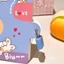Kitty Khóa Cuộn Dây Notebook Hoạt Hình Dễ Thương A7 Rời Lá Notebook Notepad Học Sinh Tiểu Học Học Văn Phòng Phẩm U8YK