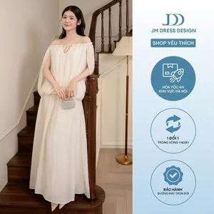 Set Bộ Nữ Áo Kiểu Trễ Vai Giật Bom 2T40.2605, Chân Váy A Nhún Tầng 4S13.2605. Set Đồ Tiểu Thư Trễ Vai Chân Váy Xòe Tầng