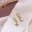 1 Đôi Bông Tai Vòng Bất Đối Xứng Ngôi Sao Thời Trang Mặt Trăng Cho Nữ Bé Gái Vàng Màu Bạc Trang Sức Dự Tiệc Quà Tặng VN