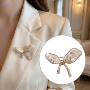SAIA Bướm Thổ Cẩm, Màu Vàng Trâm Cài Thanh Lịch, Thời Trang Chống Viền Kim Cương Giả Trang Trí Nữ Bướm Thổ Cẩm Sự Kiện Đặc Biệt