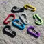 HFTOY 5 Chiếc Cắm Trại Di Động Đa Dụng Cụ Kẹp Bule Chống Trượt Nhỏ Leo Núi Kẹp Cho Đi Bộ Đường Dài Ngoài Trời Phụ Kiện Bapa ~